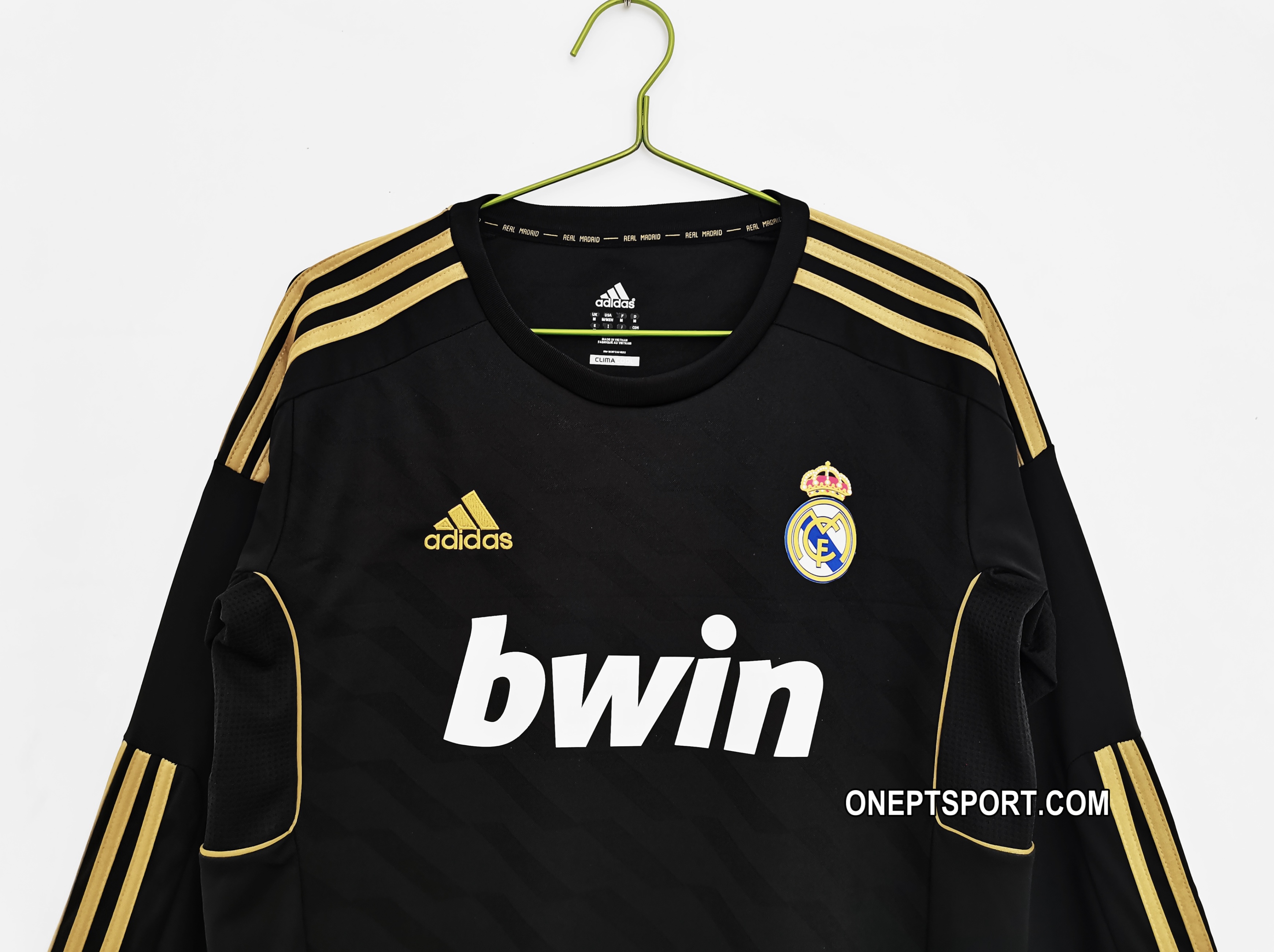 Camisola alternativa Real Madrid 2011/2012 - Manga comprida - Versão adepto 3