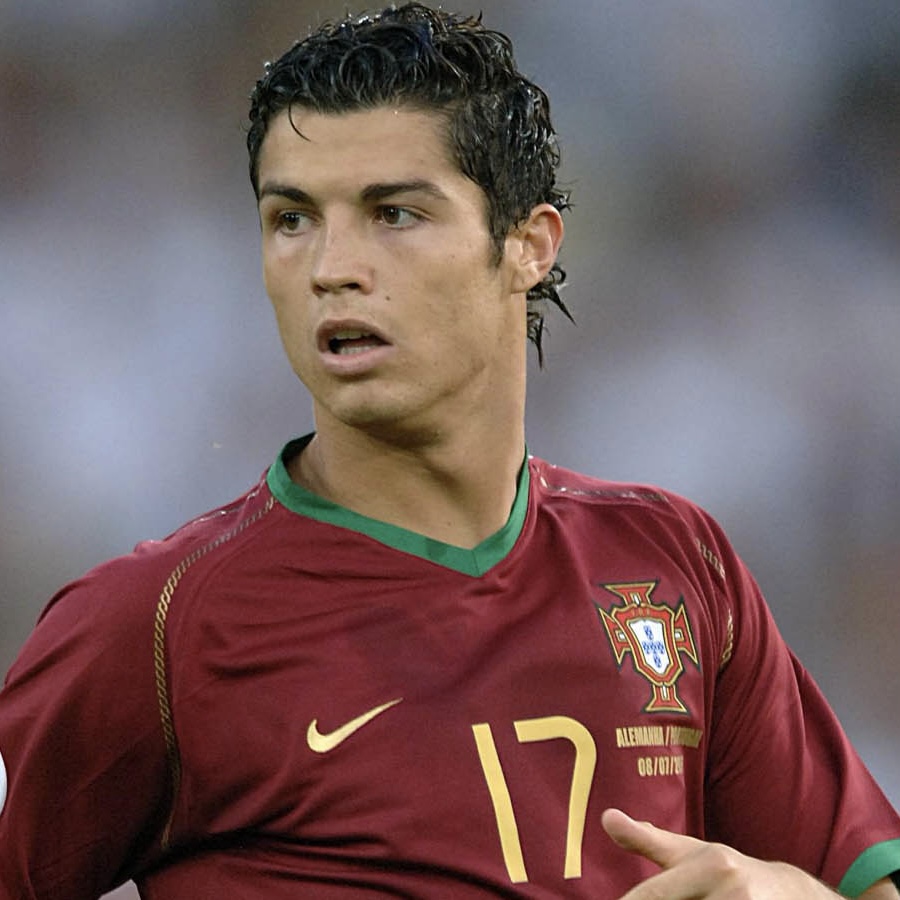 Camisola principal Portugal 2006 - C.Ronaldo 17 - Versão adepto 2