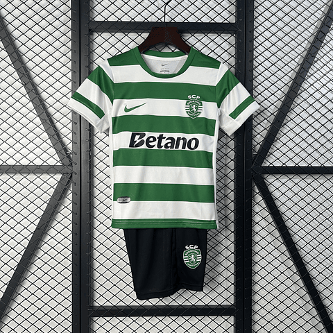 Kit Criança Sporting CP principal 25/26