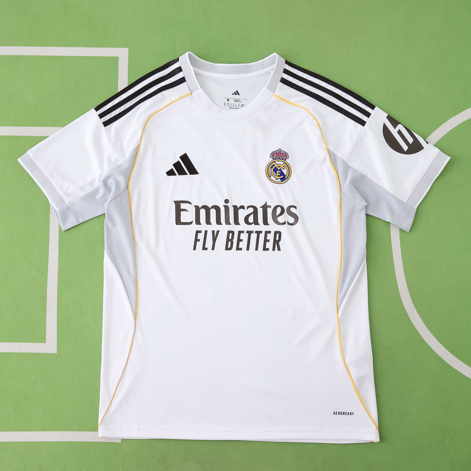Camisola Principal Real Madrid 25/26 - Versão Adepto 1