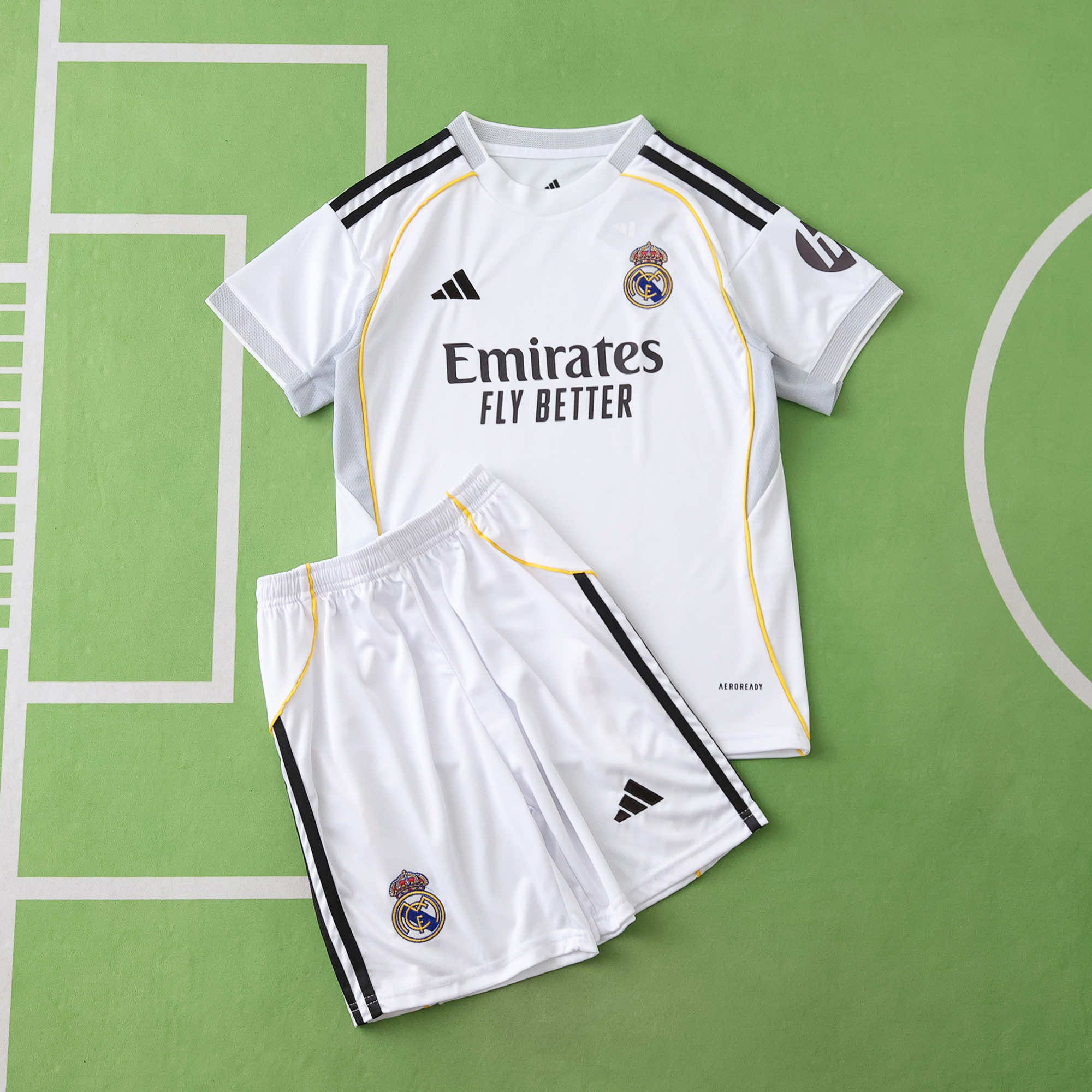Kit Criança Real Madrid principal 25/26 1