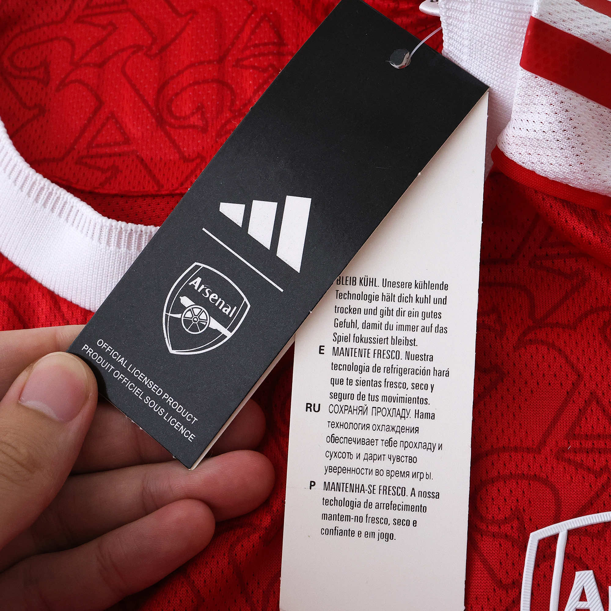 Camisola principal Arsenal 25/26 - Versão jogador 10