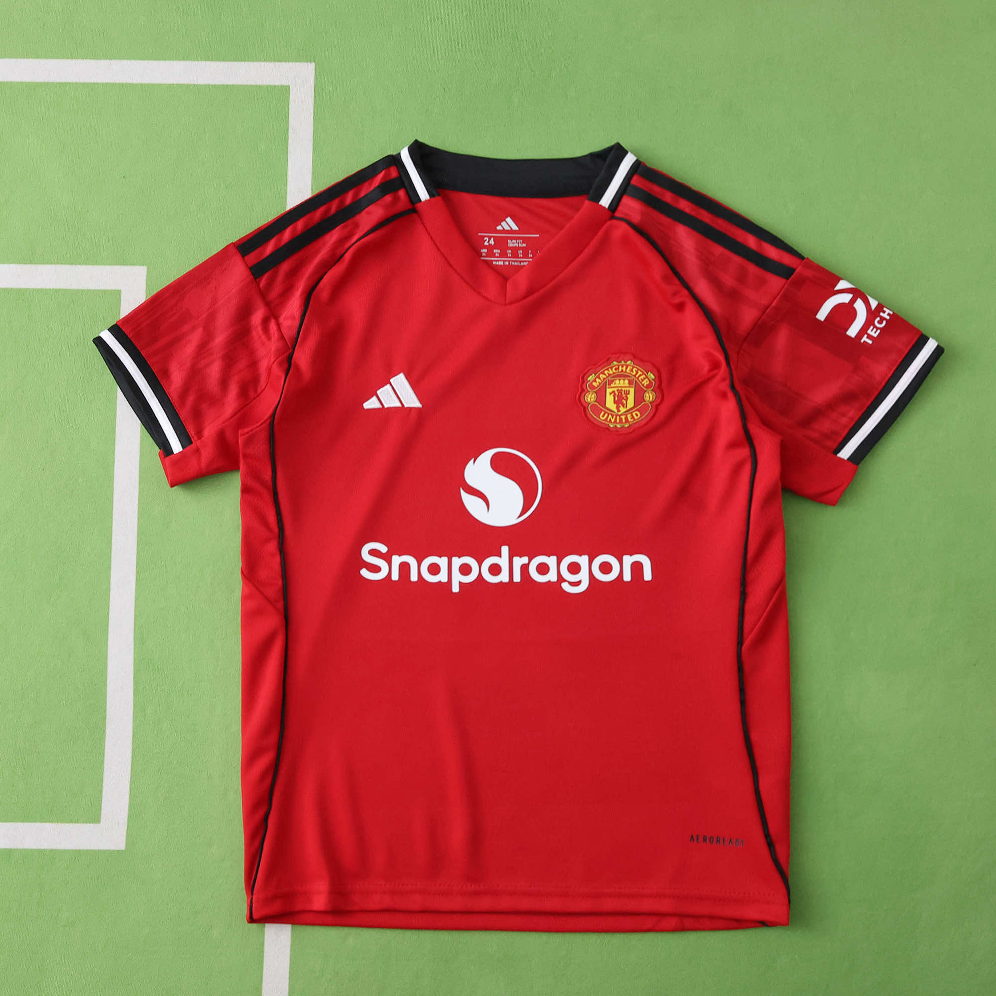 Criança - Camisola Principal Man United 25/26  1