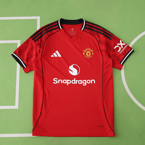 Camisola principal Man Utd 25/26 - Versão adepto