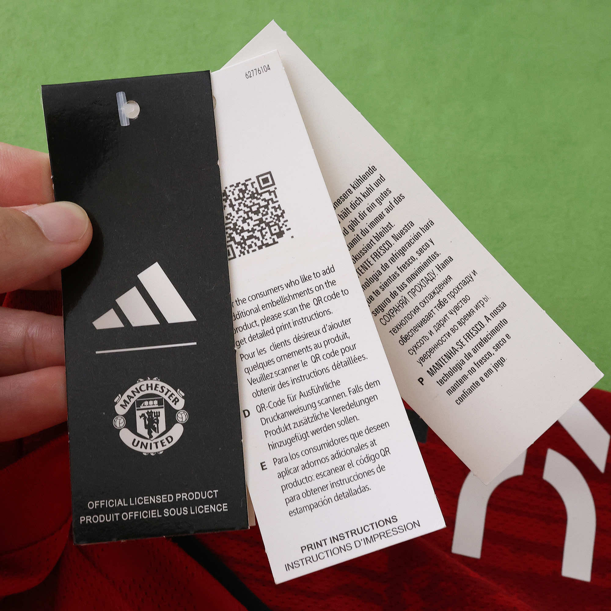 Camisola principal Man Utd 25/26 - Versão jogador 10