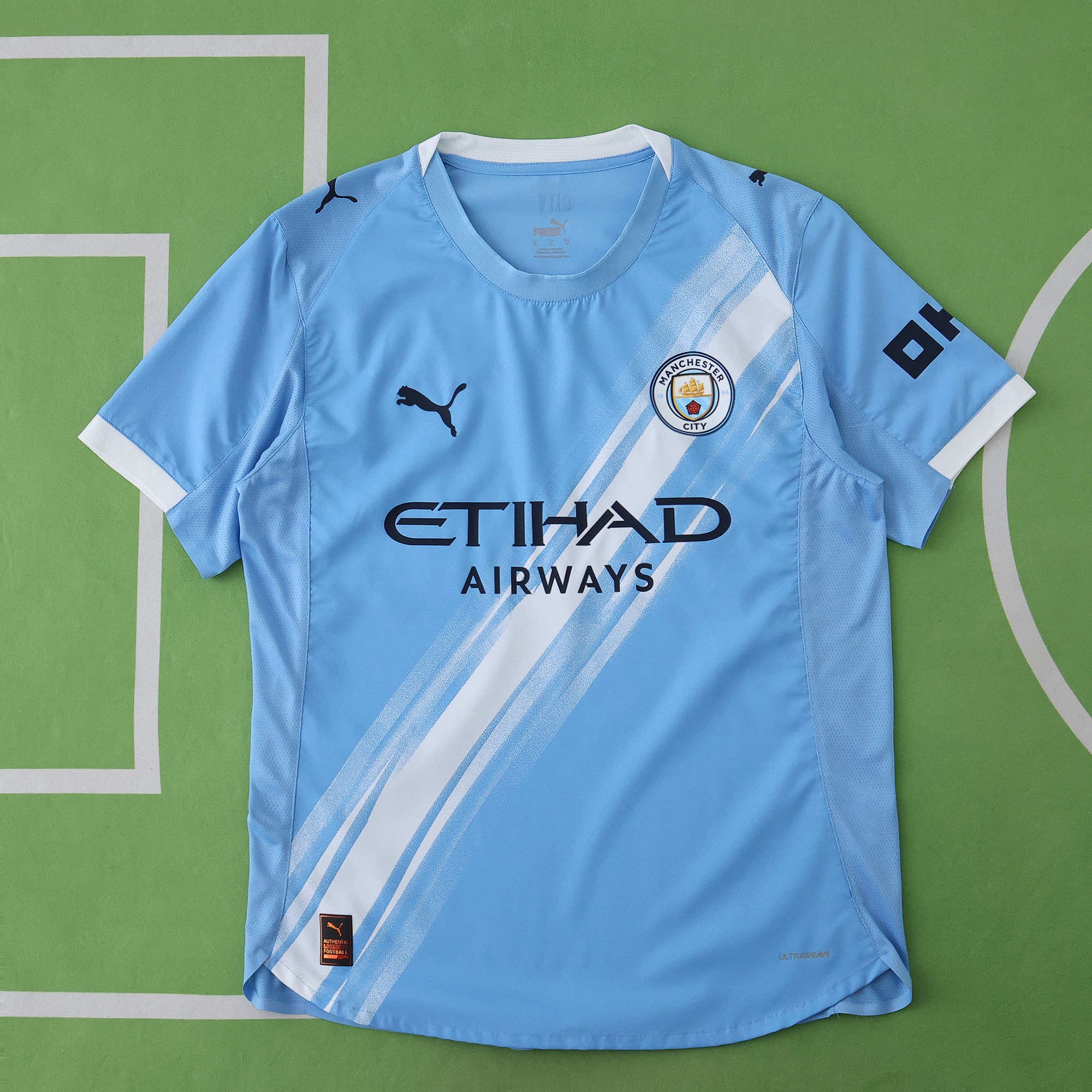 Camisola principal Manchester City 25/26 - Versão jogador 1