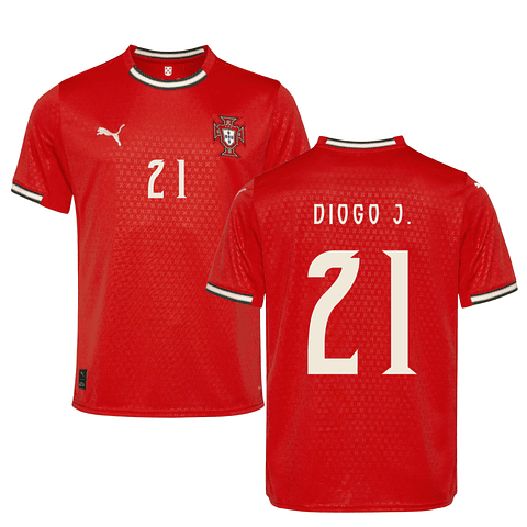 Camisola Principal Portugal 2025 - Diogo J. 21