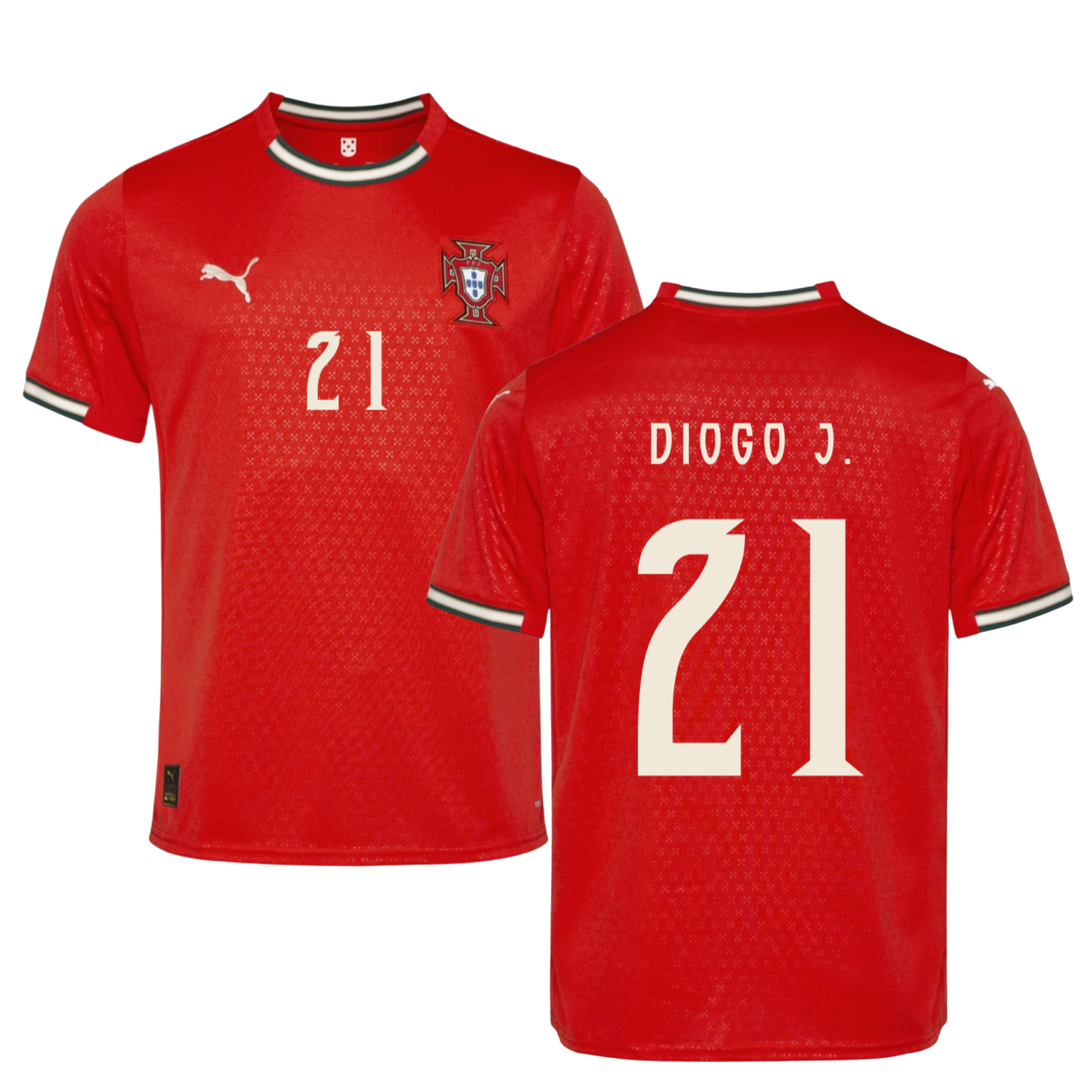 Criança - Camisola principal Portugal 2025 - Diogo J. 21 1