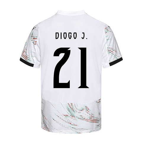 Criança - Camisola alternativa Portugal 2025 - Diogo J. 21