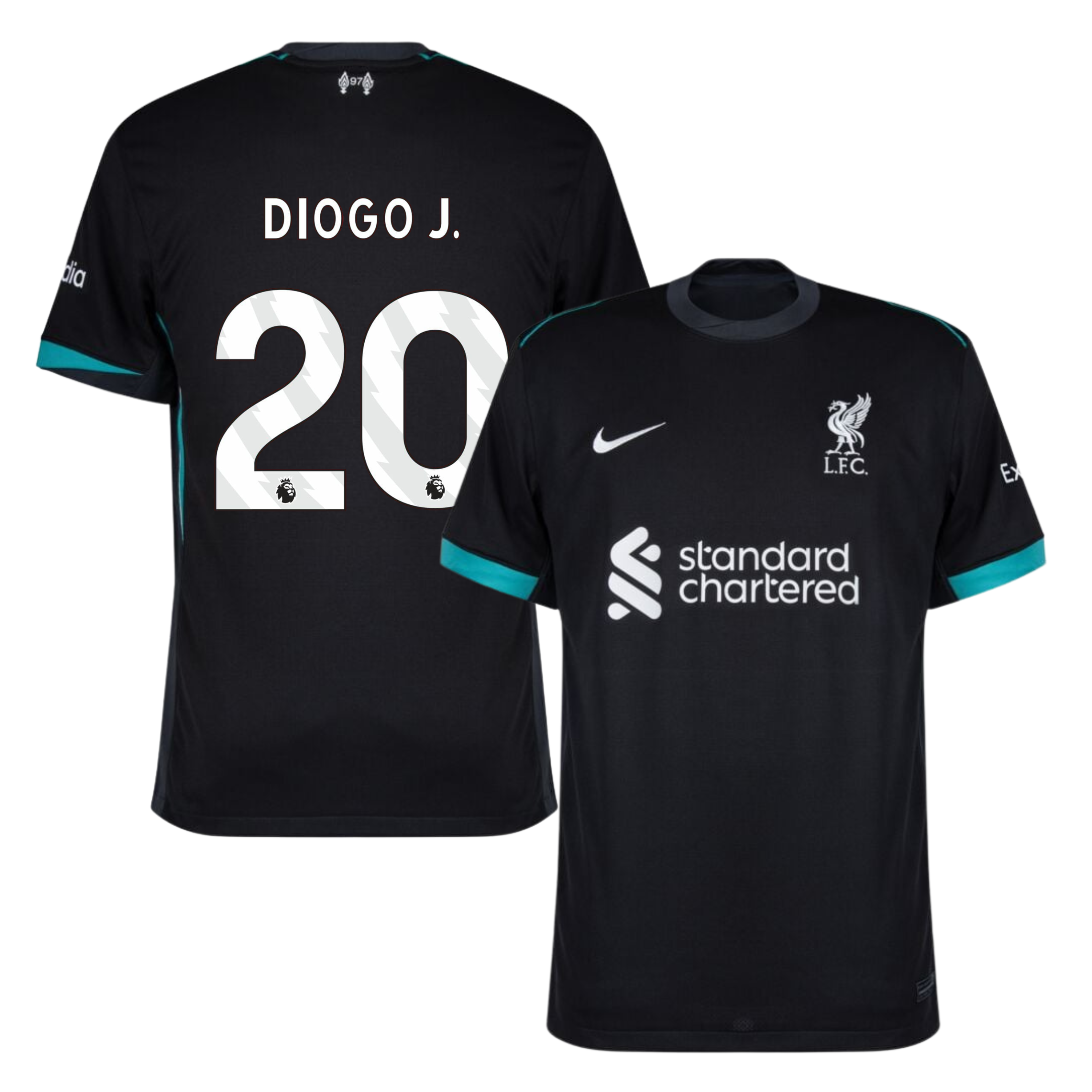 Camisola alternativa Liverpool 24/25 - Diogo J. 20 1