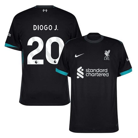 Camisola alternativa Liverpool 24/25 - Diogo J. 20