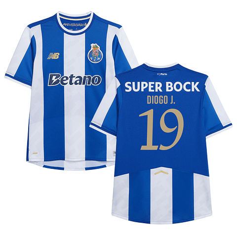 Camisola principal FC Porto 24/25 - Diogo J. 19 - Versão adepto