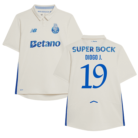 3ª Camisola FC Porto 24/25 - Diogo J. 19 - Versão adepto