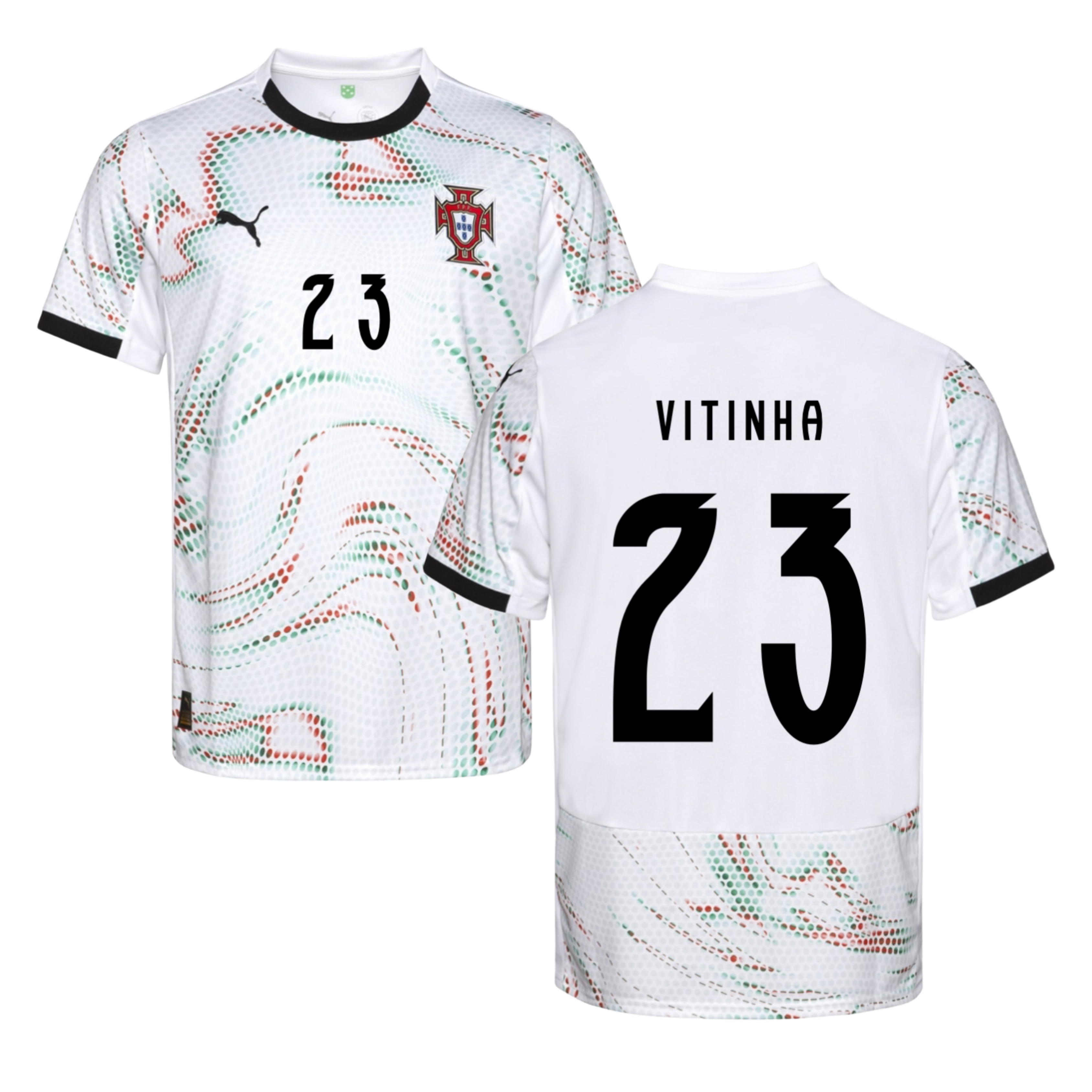 Criança - Camisola alternativa Portugal 2025 - Vitinha 23 1