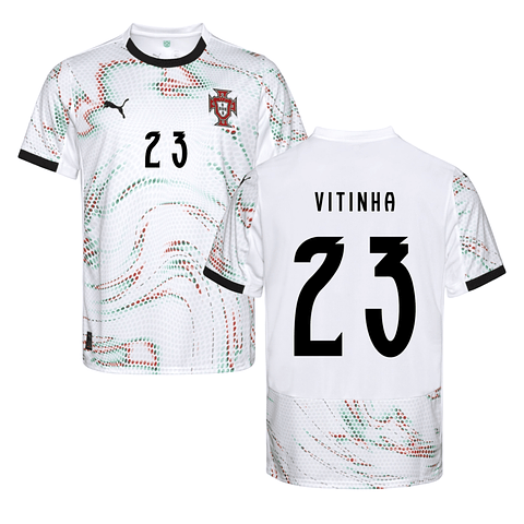 Criança - Camisola alternativa Portugal 2025 - Vitinha 23