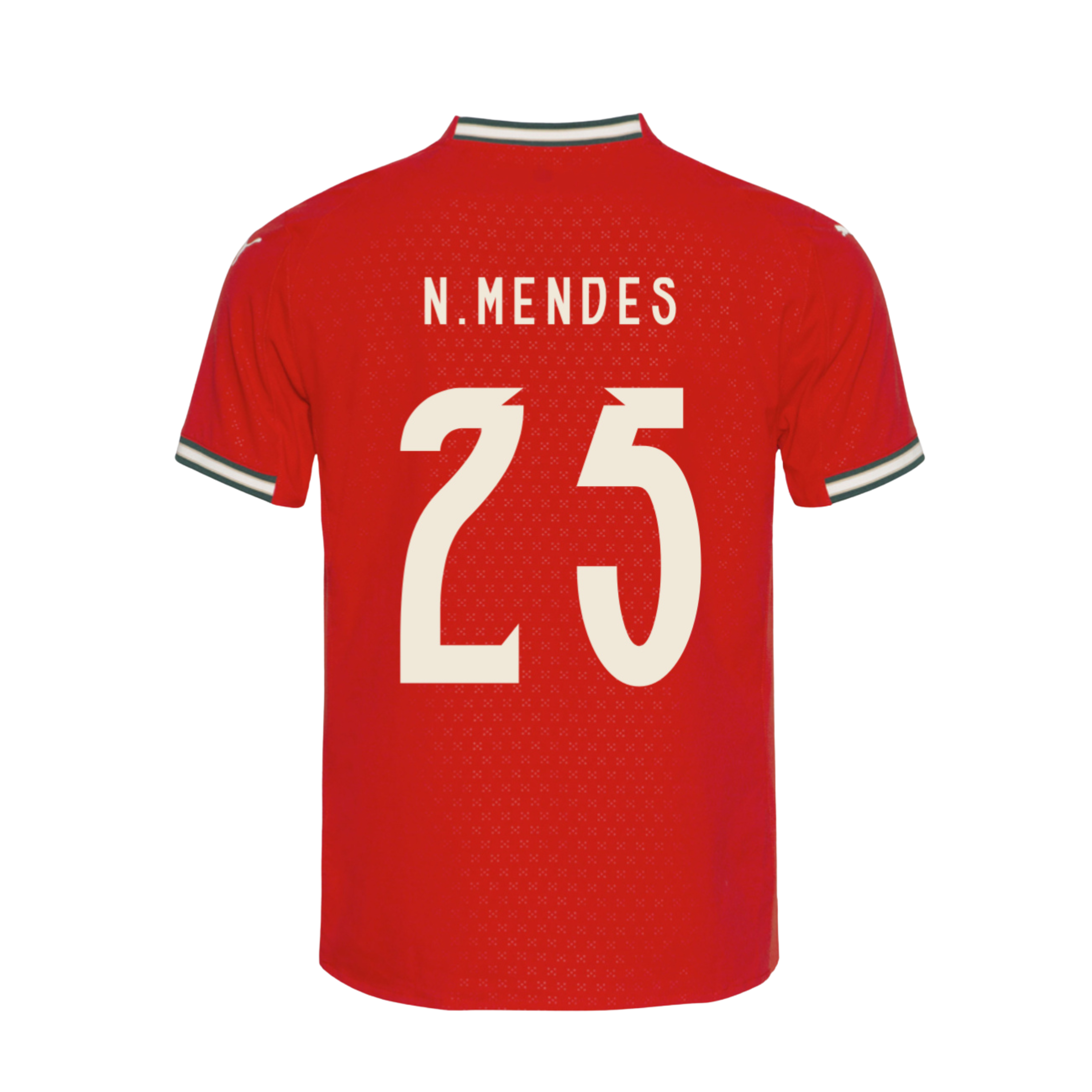 Camisola Principal Portugal 2025 - N.Mendes 25 6