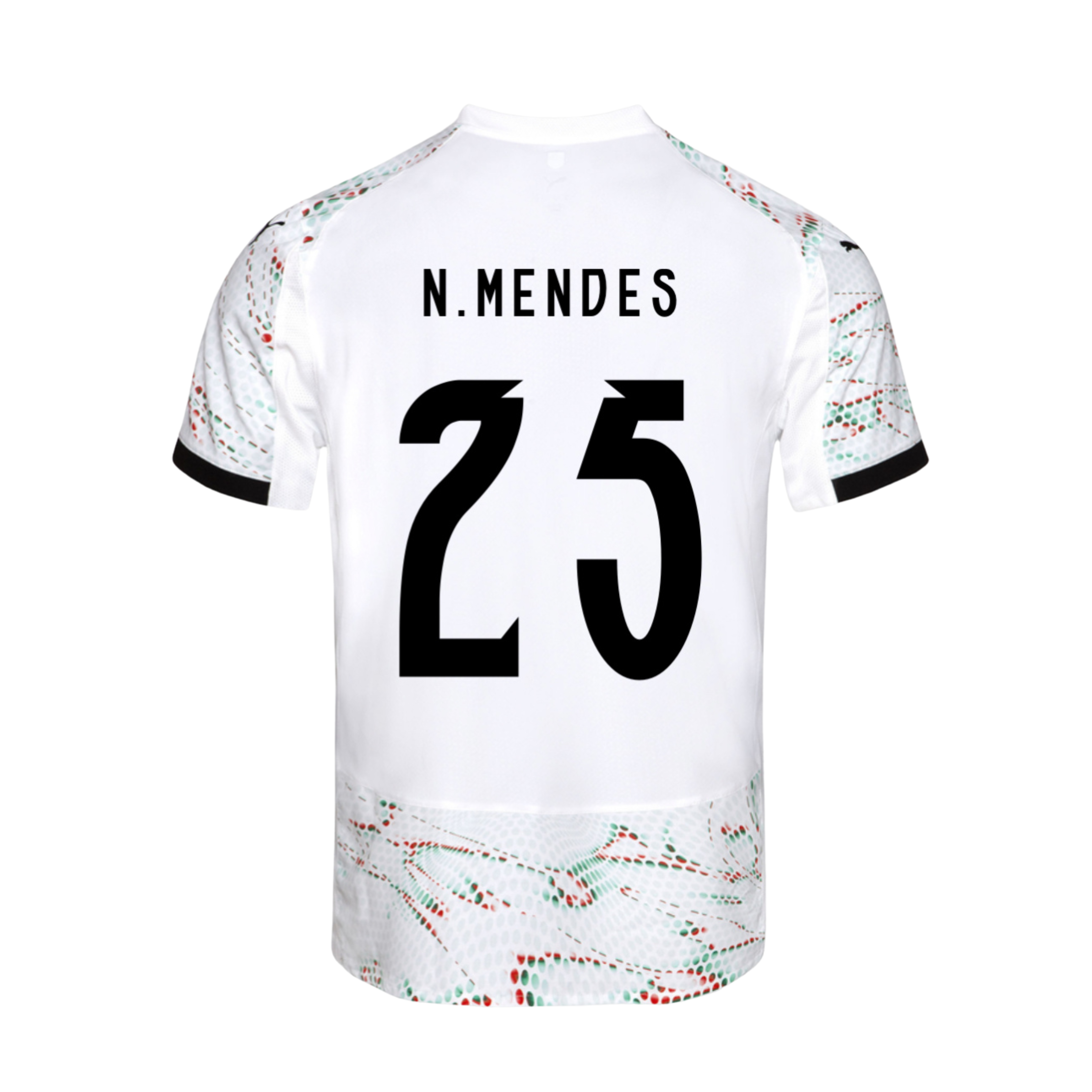 Camisola alternativa Portugal 2025 - N.Mendes 25 5