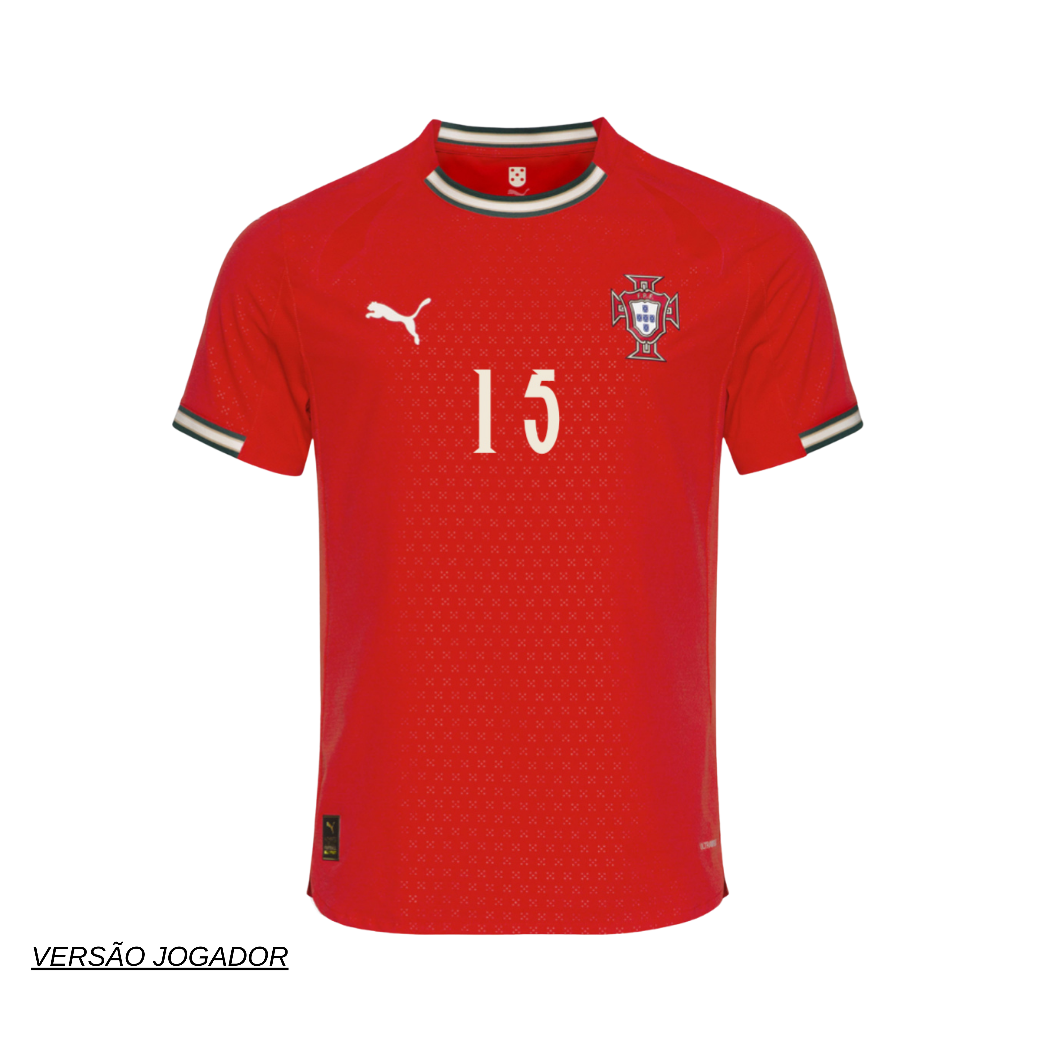 Camisola Principal Portugal 2025 - João Neves 15 7