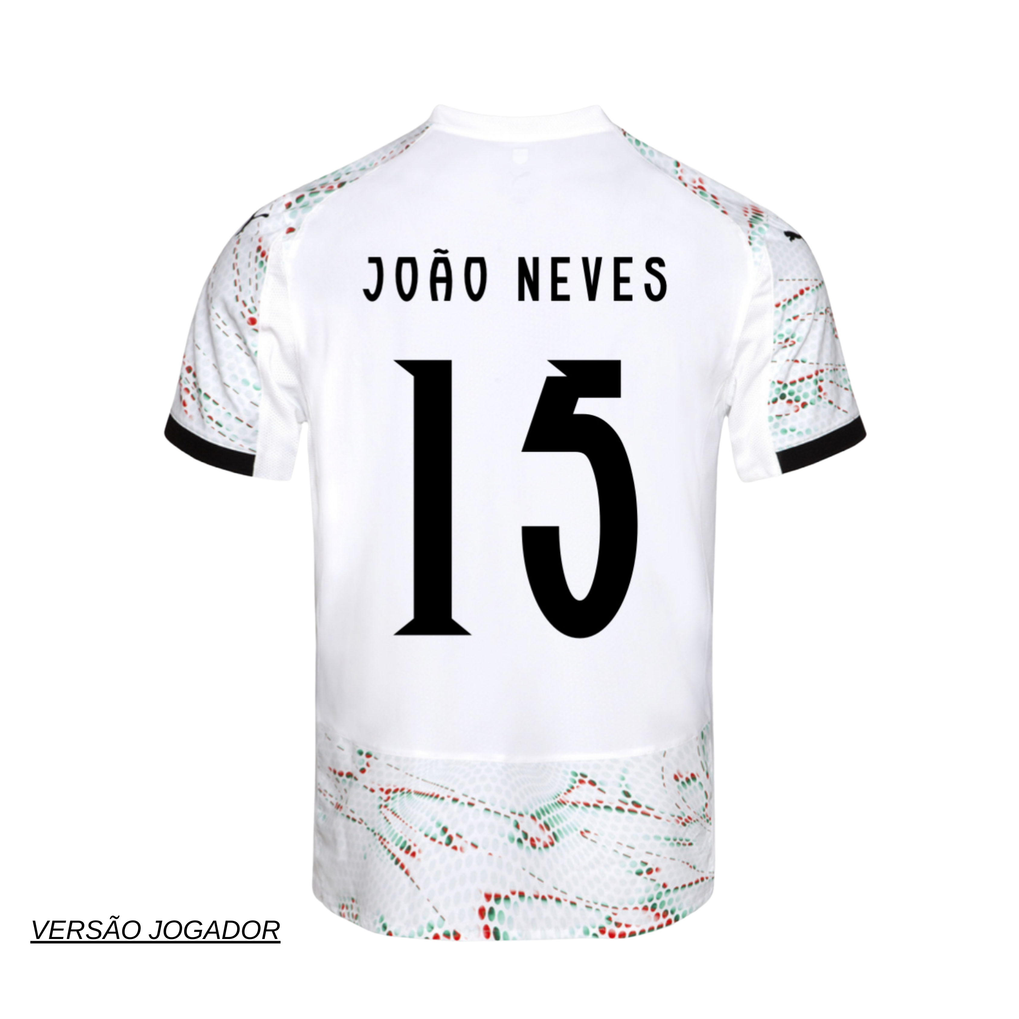 Camisola alternativa Portugal 2025 - João Neves 15 5