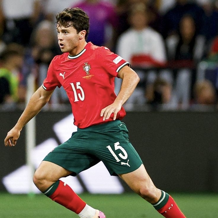 Criança - Camisola principal Portugal 2025 - João Neves 15 4