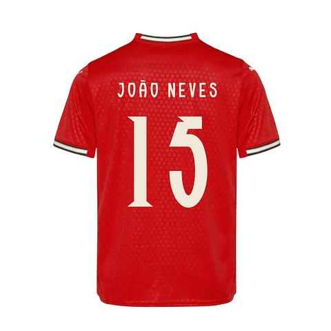 Criança - Camisola principal Portugal 2025 - João Neves 15