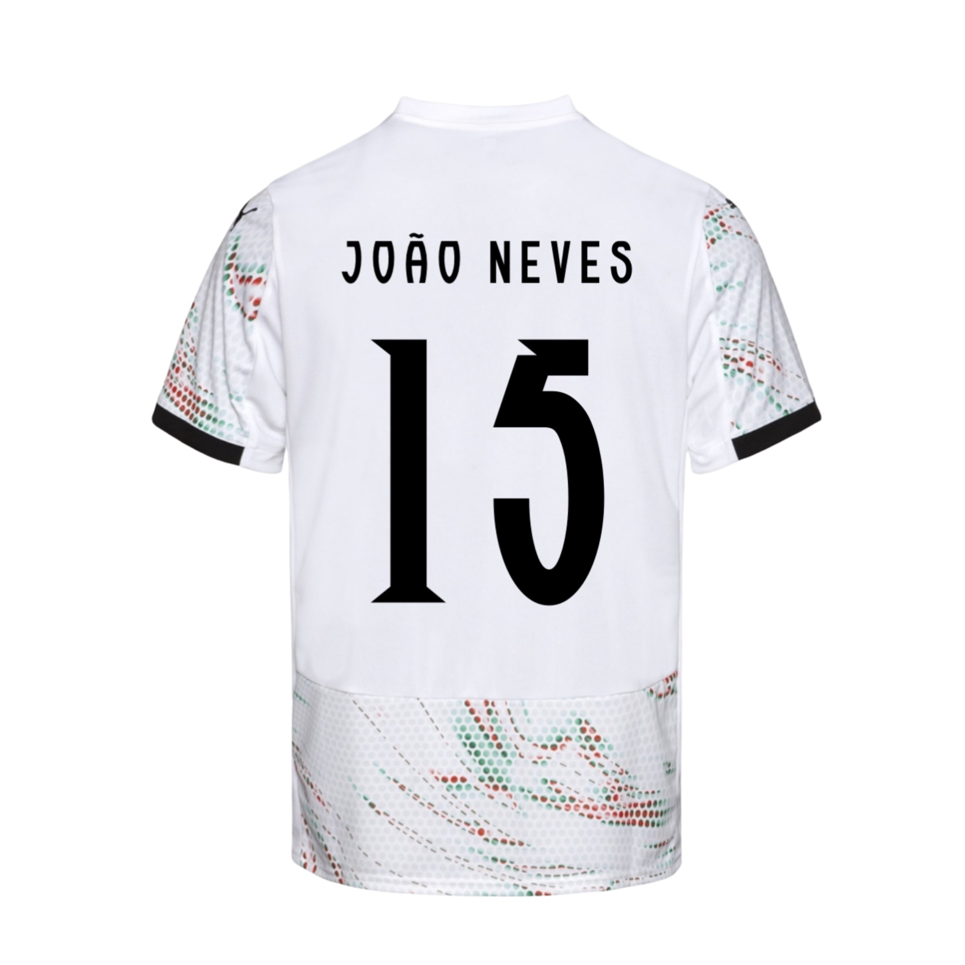 Criança - Camisola alternativa Portugal 2025 - João Neves 15 2