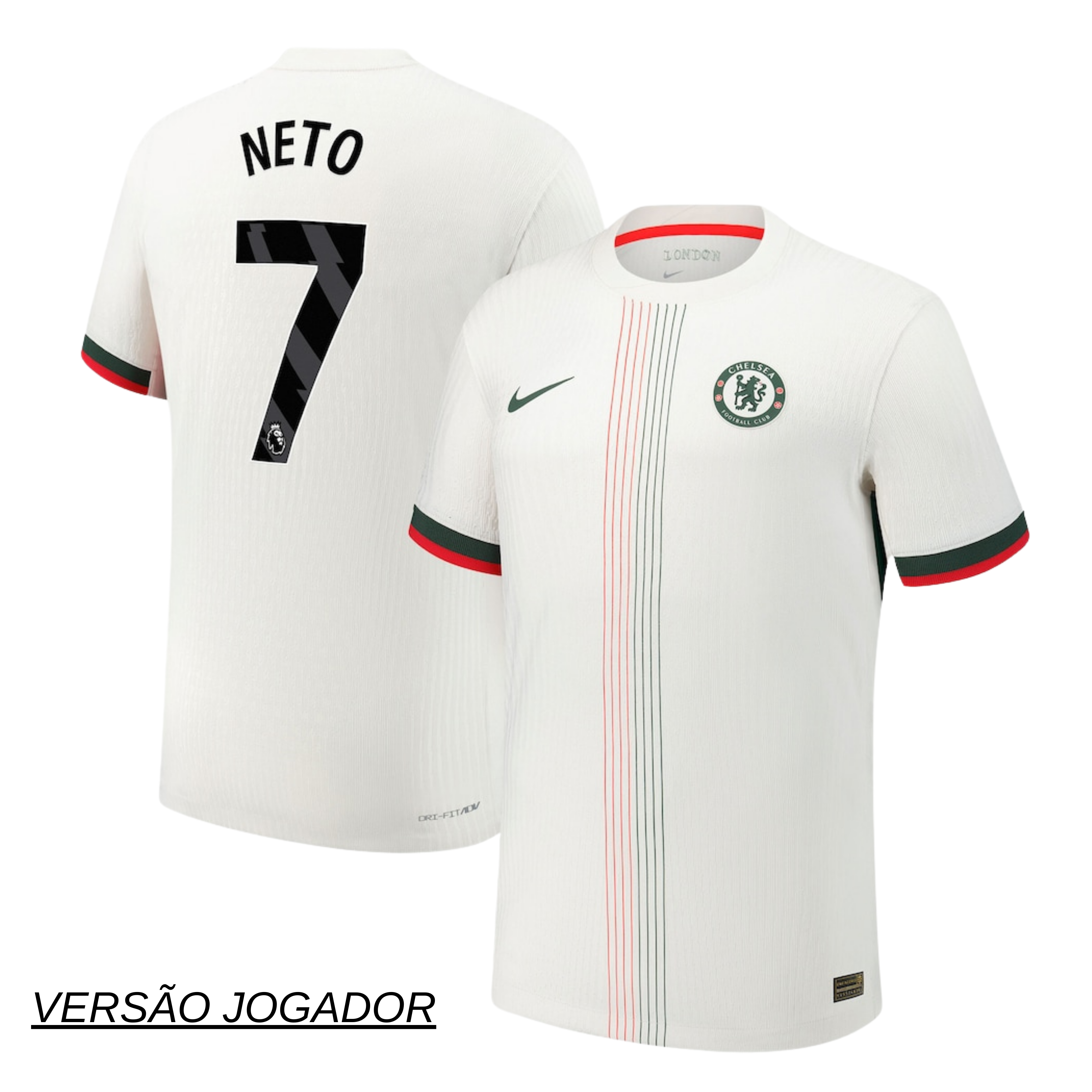 Camisola alternativa Chelsea 25/26 - Neto 7 4