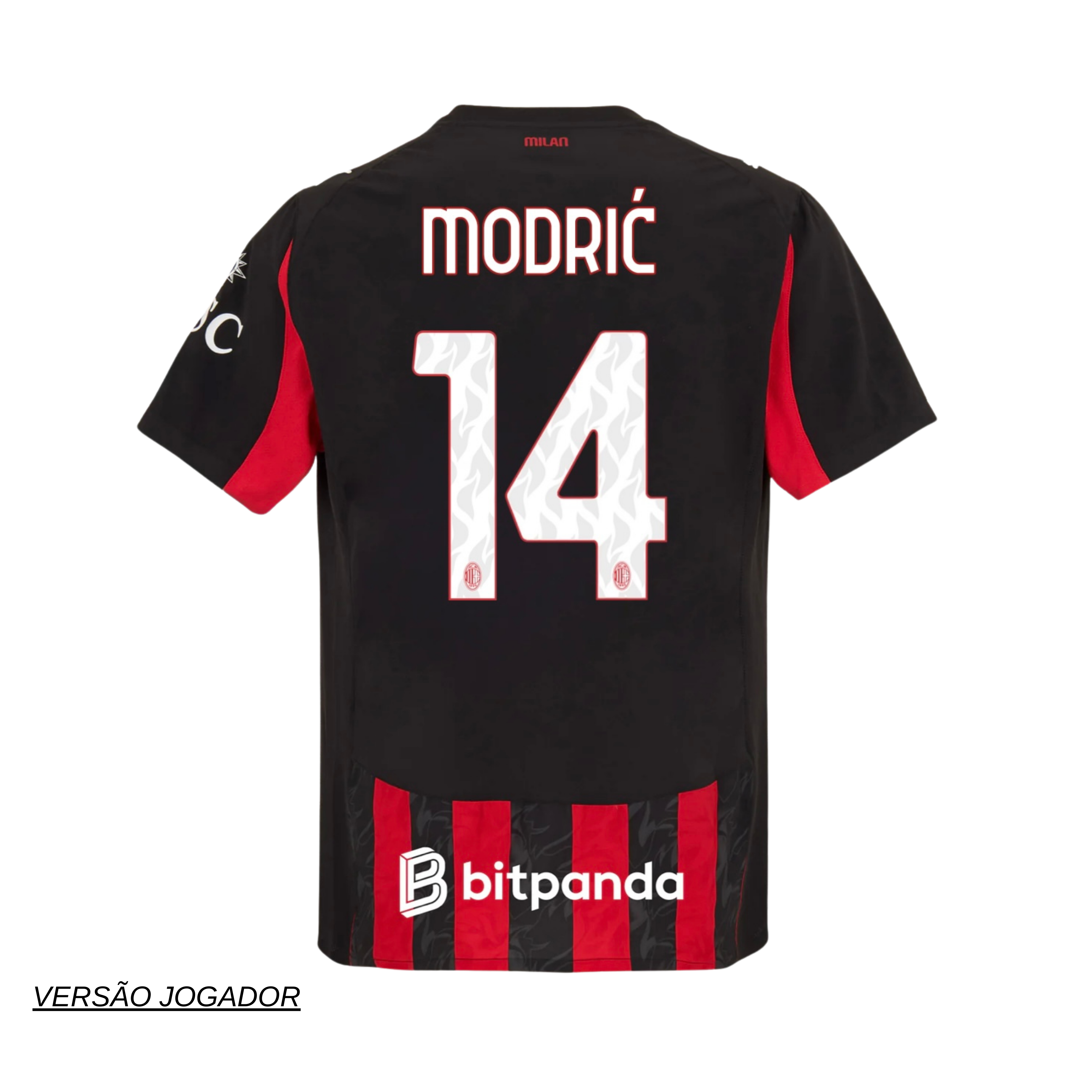 Camisola principal AC Milan 25/26 - Modrić 14 6