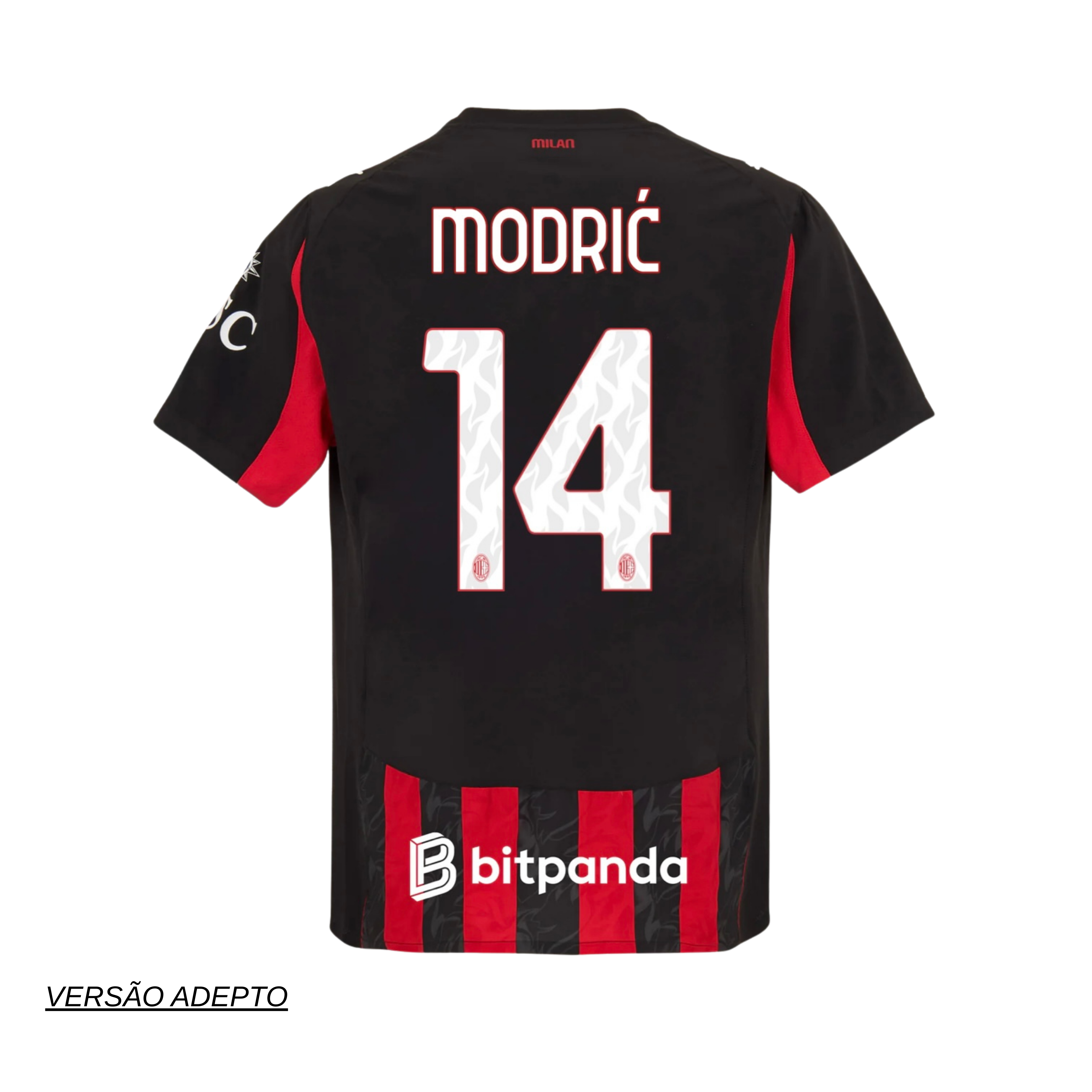 Camisola principal AC Milan 25/26 - Modrić 14 2