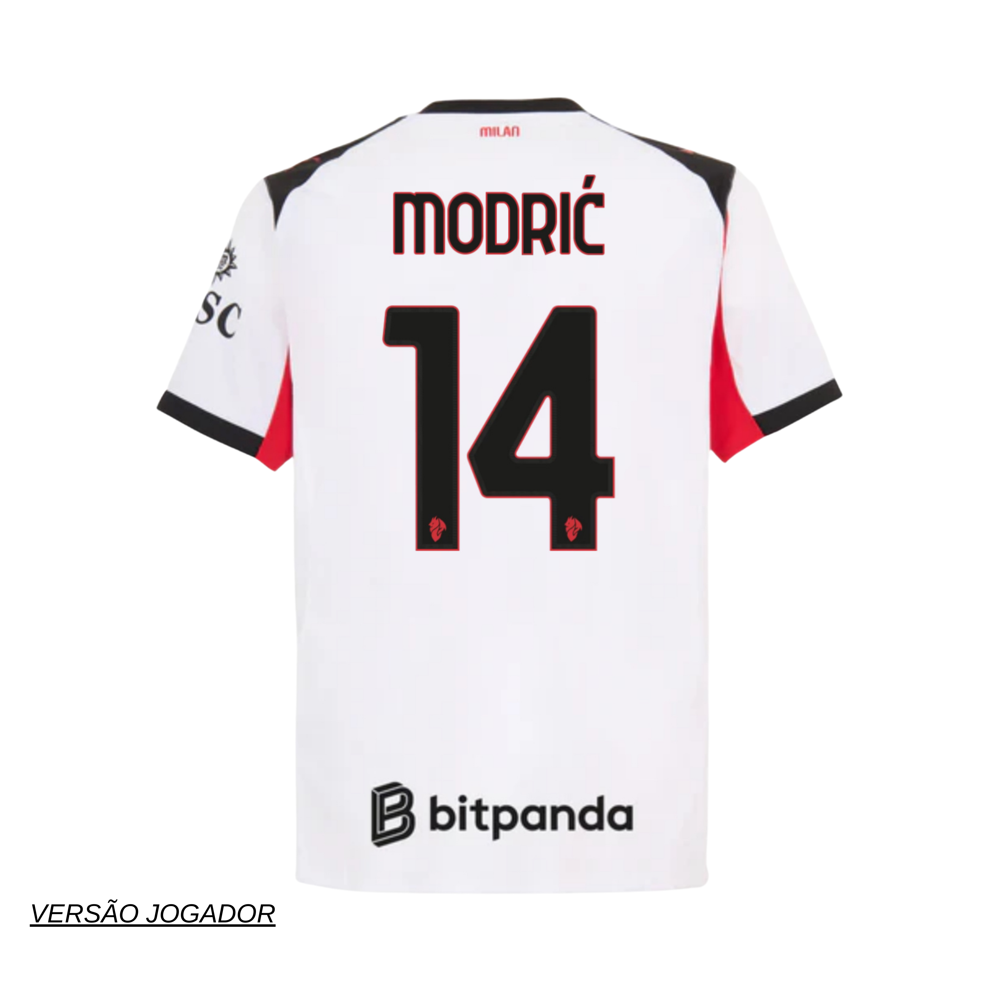 Camisola alternativa AC Milan 25/26 - Modrić 14 6