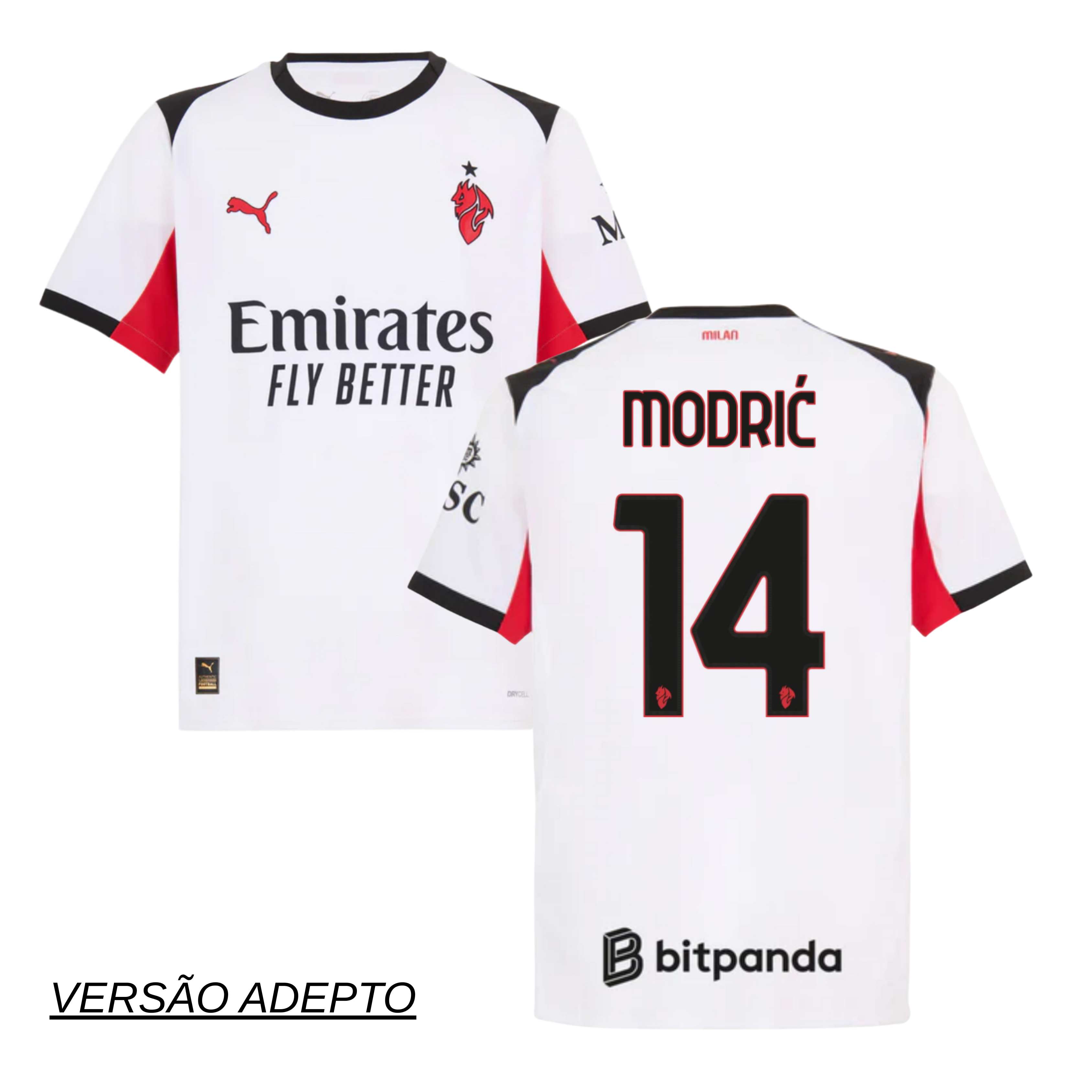 Camisola alternativa AC Milan 25/26 - Modrić 14 1