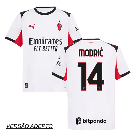 Camisola alternativa AC Milan 25/26 - Modrić 14