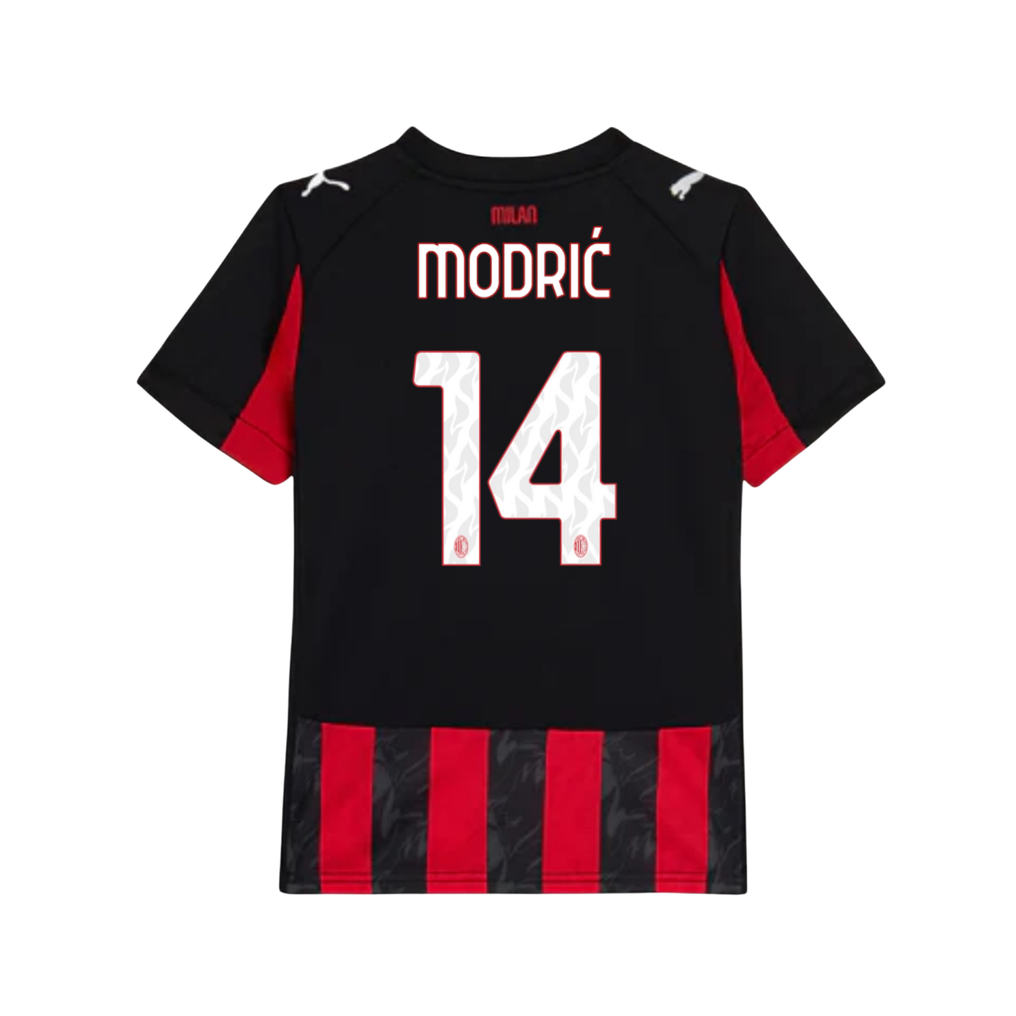 Criança - Camisola principal AC Milan 25/26 - Modrić 14 2