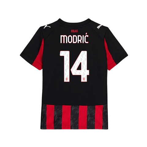 Criança - Camisola principal AC Milan 25/26 - Modrić 14