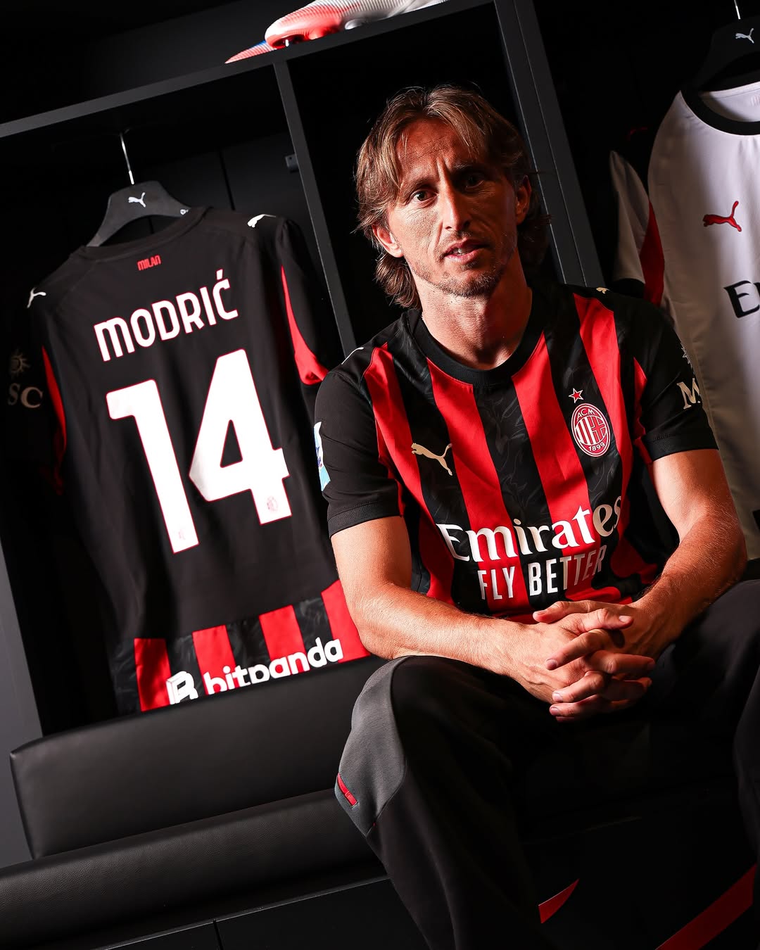 Criança - Camisola principal AC Milan 25/26 - Modrić 14 4
