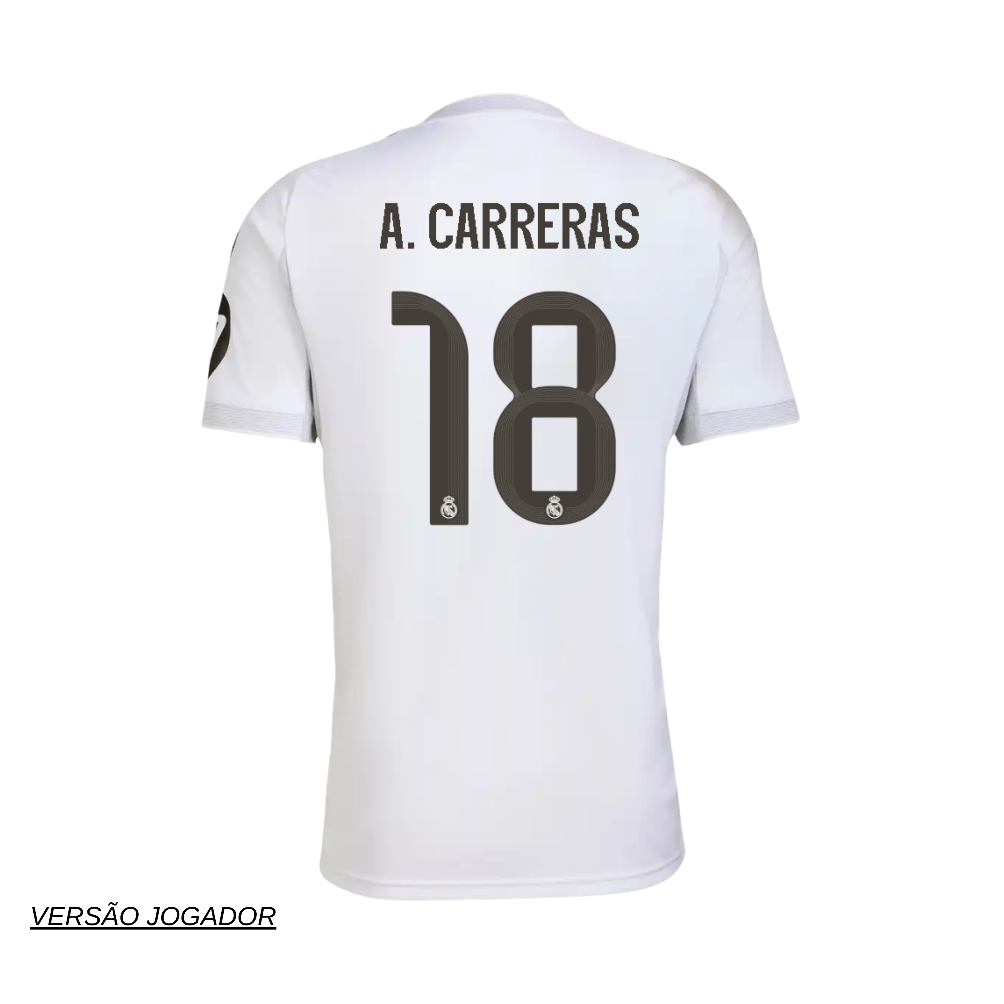 Camisola Principal Real Madrid 25/26 - A. Carreras 18 7