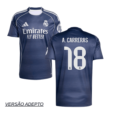 Camisola alternativa Real Madrid 25/26 - A. Carreras 18