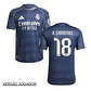 Camisola alternativa Real Madrid 25/26 - A. Carreras 18 - Thumbnail 6