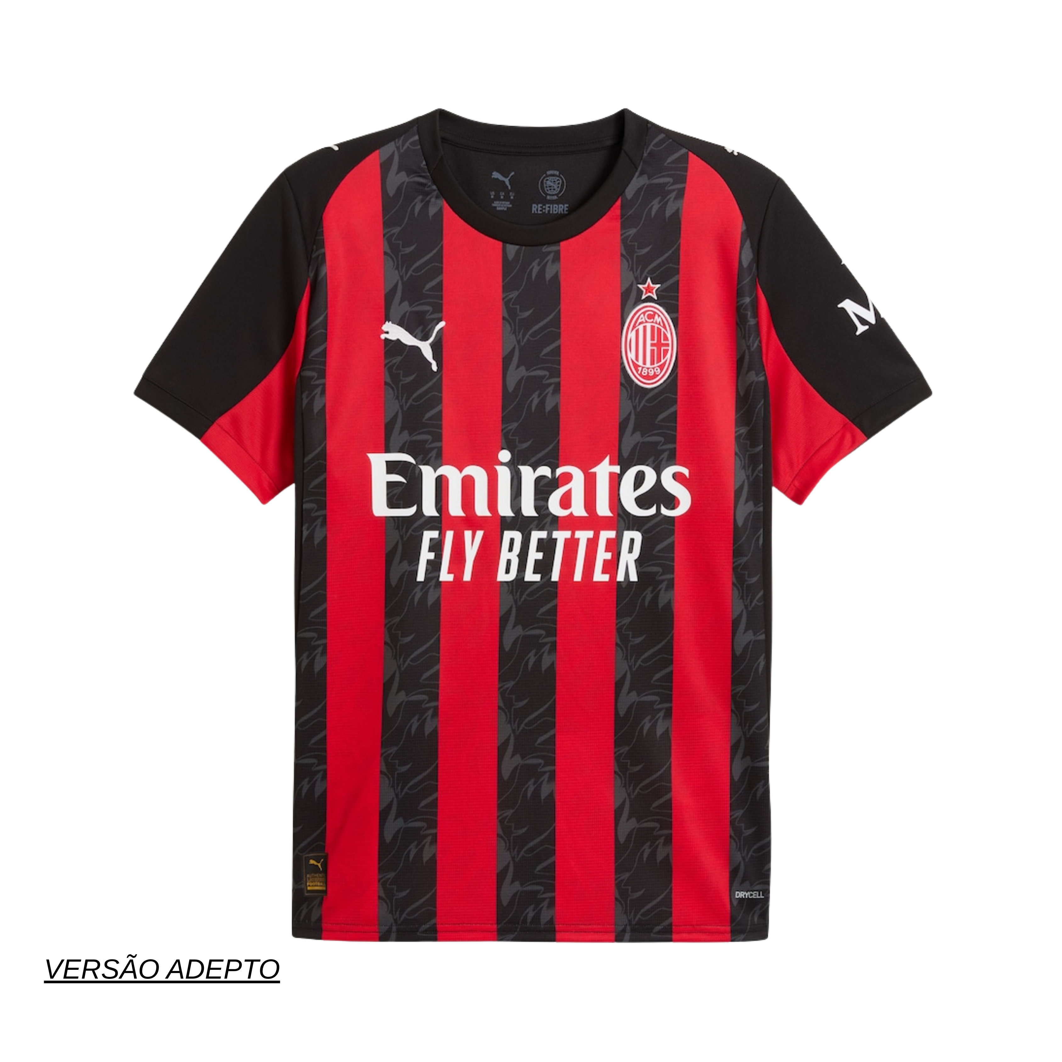 Camisola principal AC Milan 25/26 - Rafa Leão 10 3