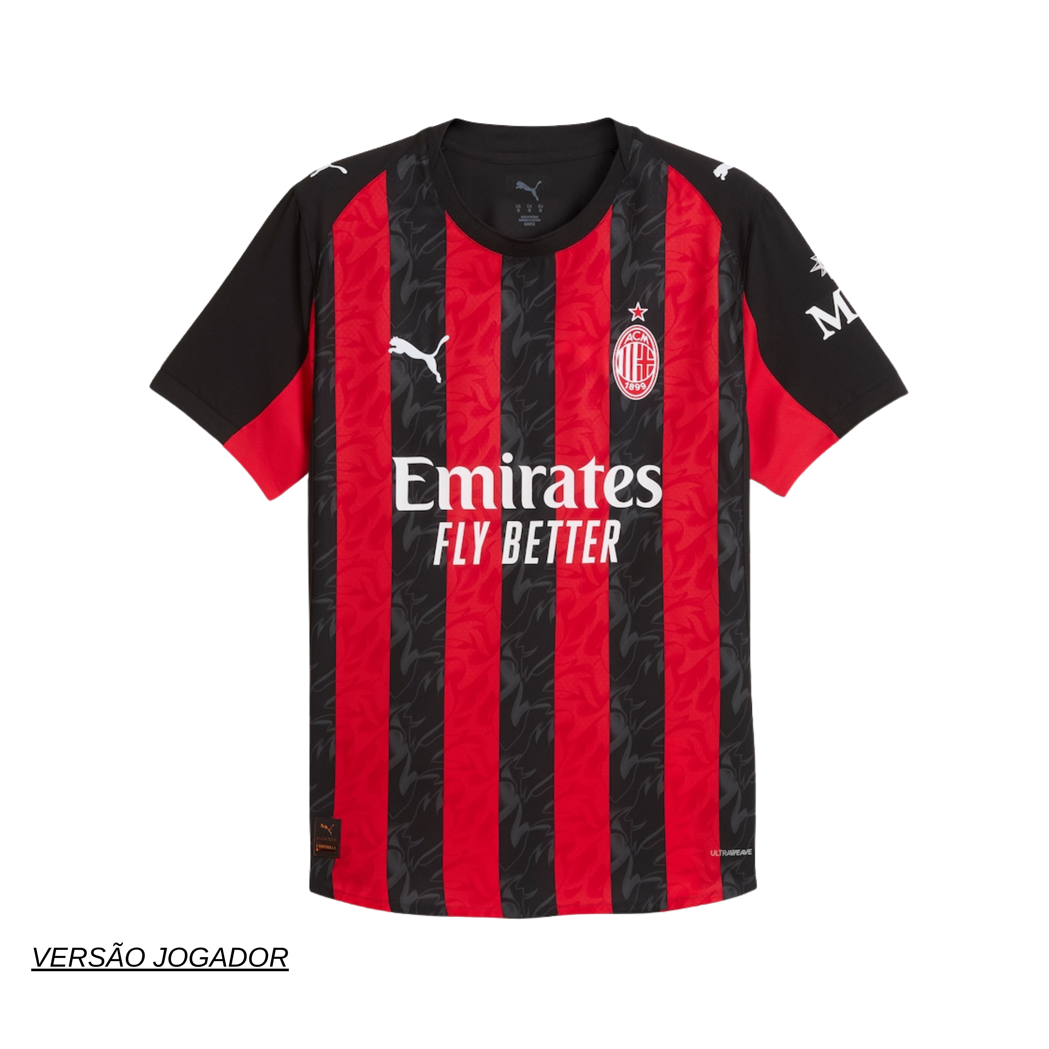 Camisola principal AC Milan 25/26 - Rafa Leão 10 6