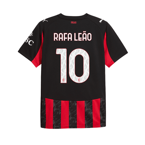 Criança - Camisola principal AC Milan 25/26 - Rafa Leão 10