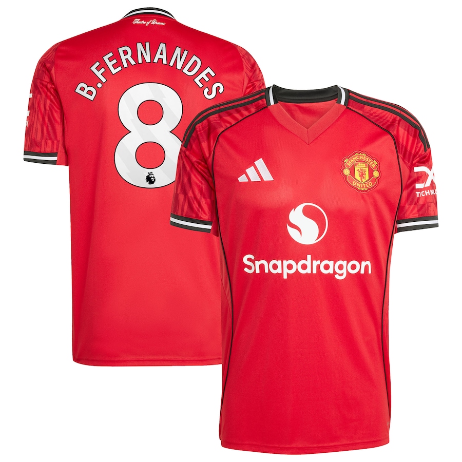 Camisola Principal Man Utd 25/26 - B.Fernandes 8 1