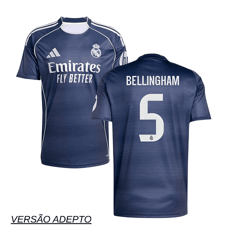 Camisola alternativa Real Madrid 25/26 - Bellingham 5