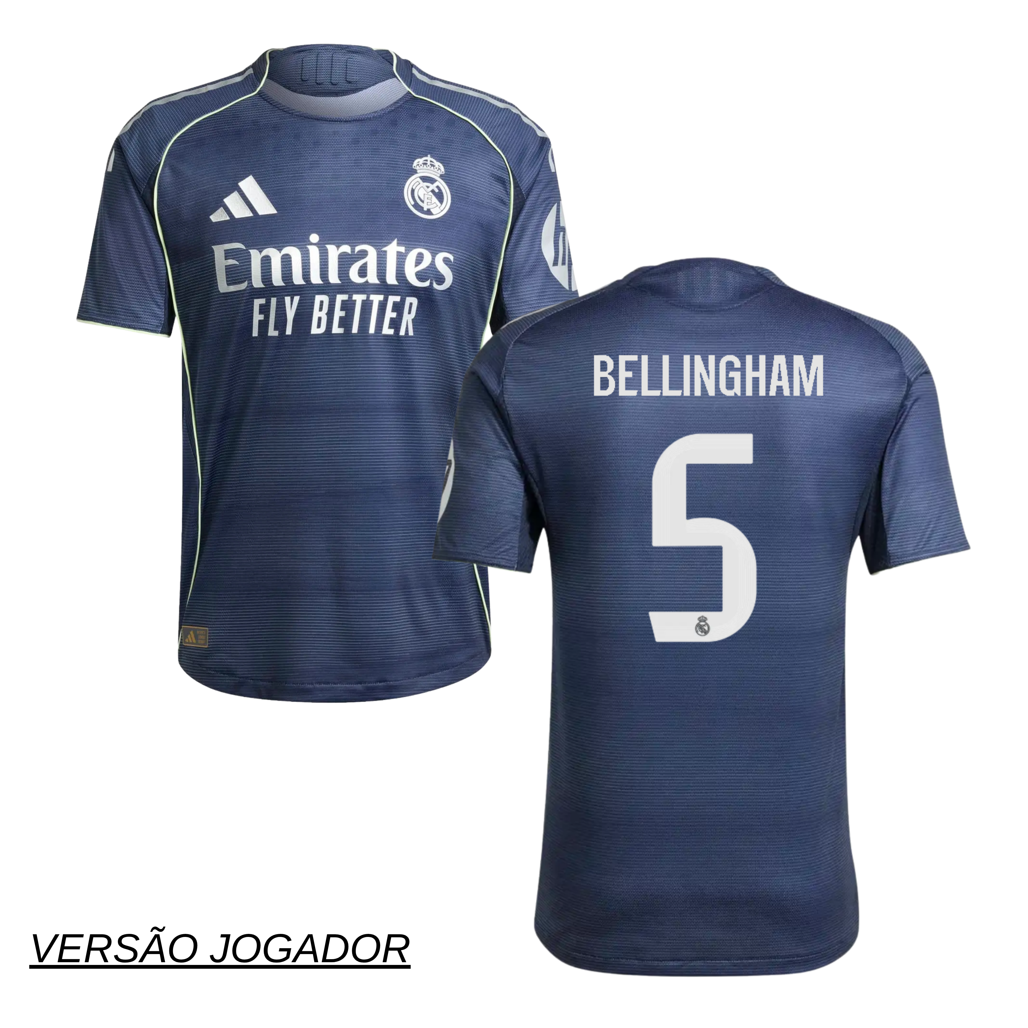 Camisola alternativa Real Madrid 25/26 - Bellingham 5 4