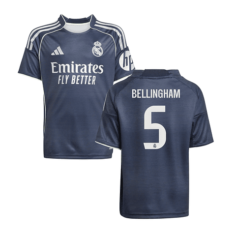 Criança - Camisola alternativa Real Madrid 25/26 - Bellingham 5