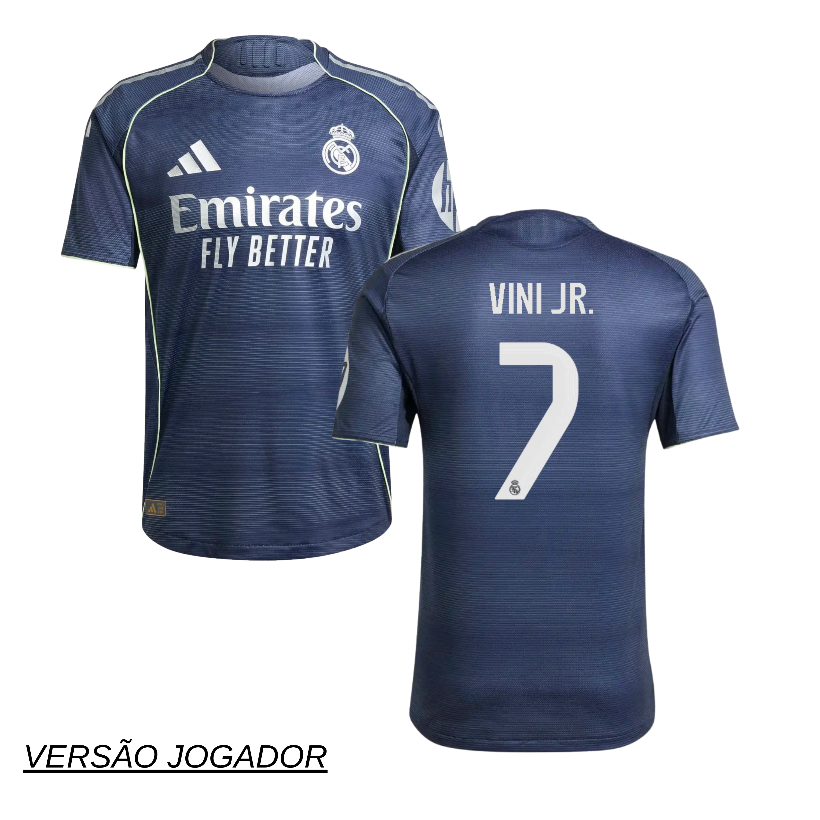 Camisola alternativa Real Madrid 25/26 - Vini Jr. 7 4