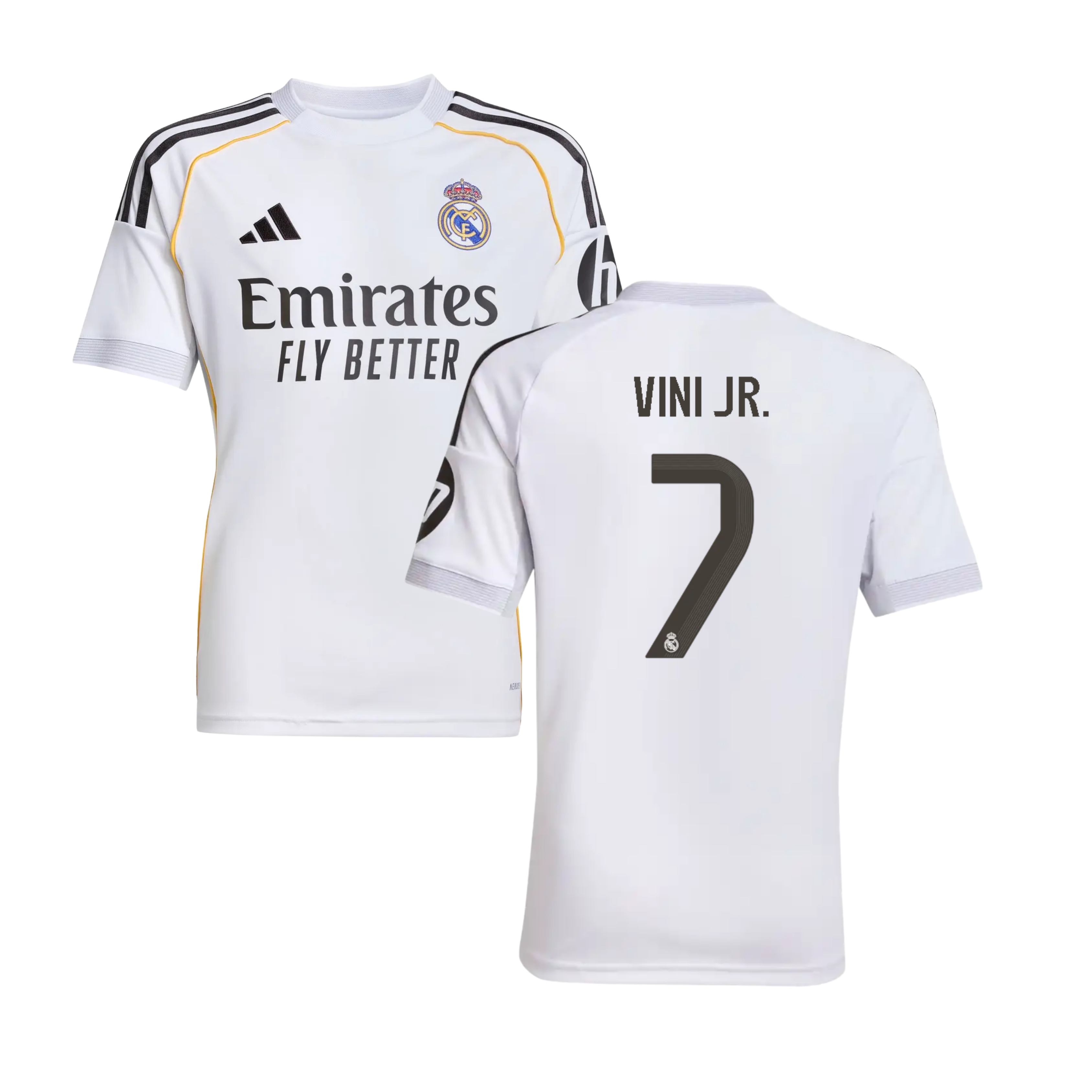 Criança - Camisola principal Real Madrid 25/26 - Vini Jr. 7 1