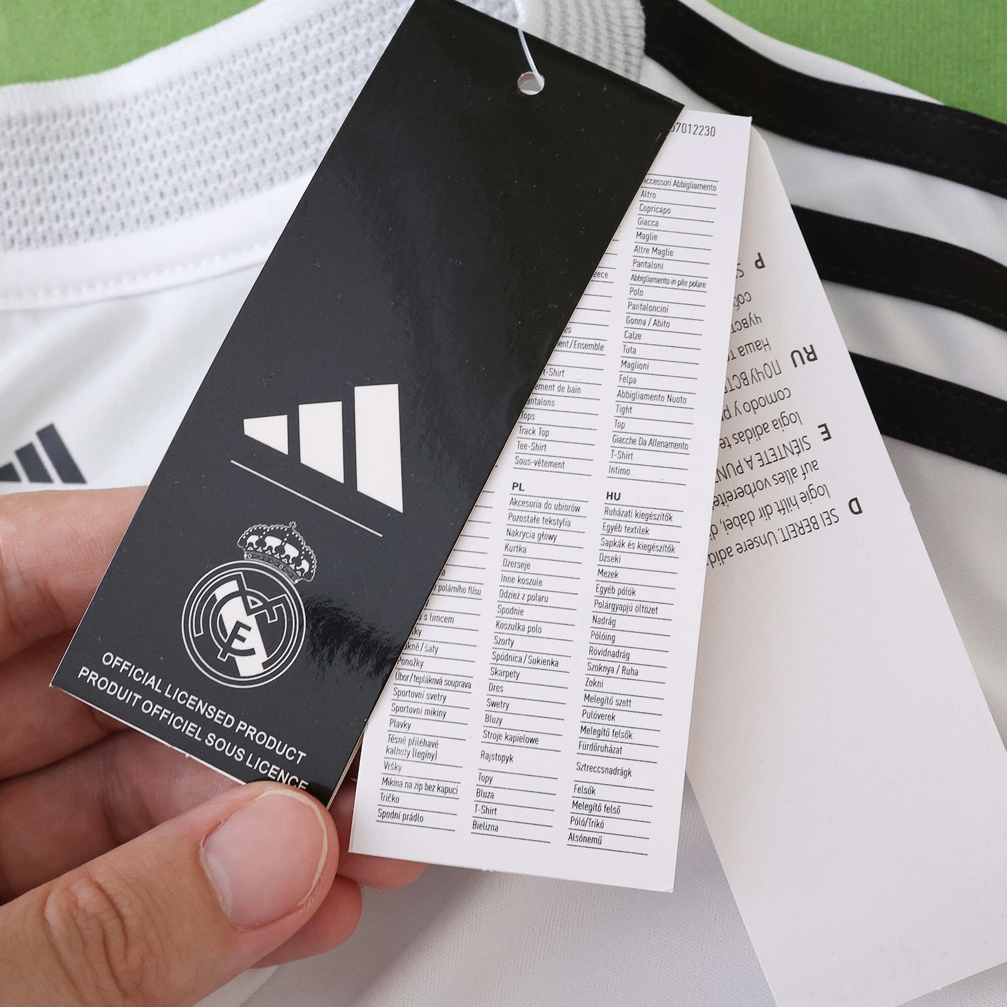 Camisola Principal Real Madrid 25/26 - Manga comprida - Versão Adepto 9