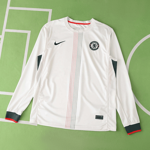 Camisola alternativa Chelsea 25/26 - Manga comprida - Versão adepto