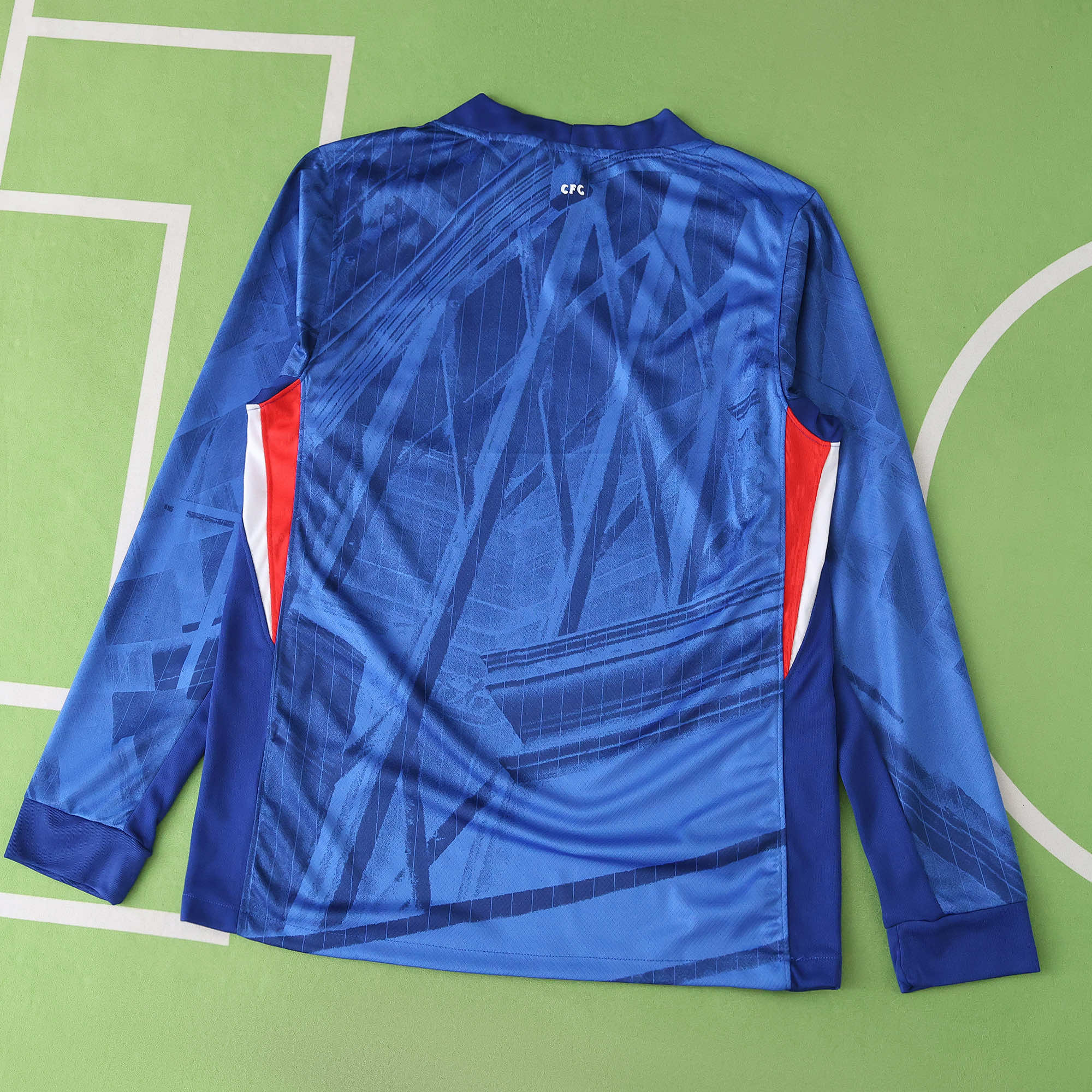 Camisola principal Chelsea 25/26 - Manga comprida - Versão adepto 3